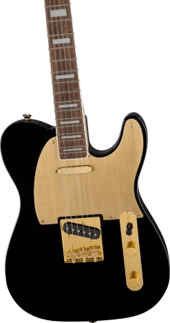 Squier 40th Anniversary Telecaster Gold Edition | Black