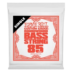 Ernie Ball .085 Nickel Wound Electric Bass String Single Guitar Accessories