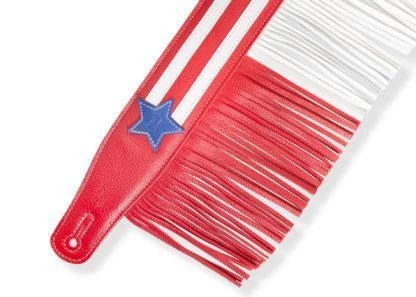 Levys Guitar Accessories 2 1/2 Inch Wide Top Grain Leather USA Strap 5 Levys Guitar Accessories 2 1/2 Inch Wide Top Grain Leather USA Strap