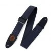 Levys 2" Signature Series Cotton Guitar Strap | Navy Guitar Accessories