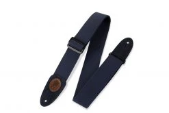 Levys 2" Signature Series Cotton Guitar Strap | Navy Guitar Accessories