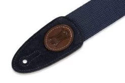 Levys 2" Signature Series Cotton Guitar Strap | Navy Guitar Accessories
