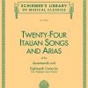 Schirmer 24 Italian Songs & Arias | Med. Low W/CD