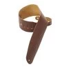 Levys 3 1/2" Chrome-tan Leather Bass Strap | Brown Guitar Accessories 1 Levys 3 1/2" Chrome-tan Leather Bass Strap | Brown Guitar Accessories