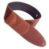 OMG MUSIC Guitar Accessories Henry Heller 3" Leather FlapStrap