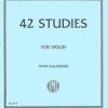 Intrn'l MusicCo 42 Studies | Violin