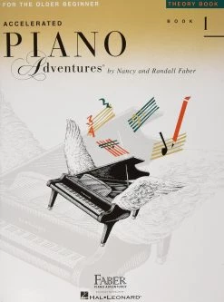 Hal Leonard Piano Books Accelerated Piano Adventures For The Older Beginner | Theory Book 1