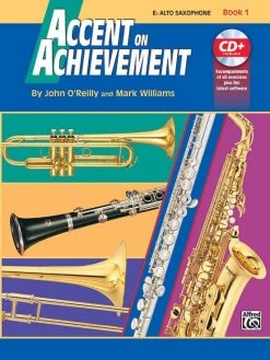 Alfred Method Books Accent On Achievement Book 1 - Alto Sax