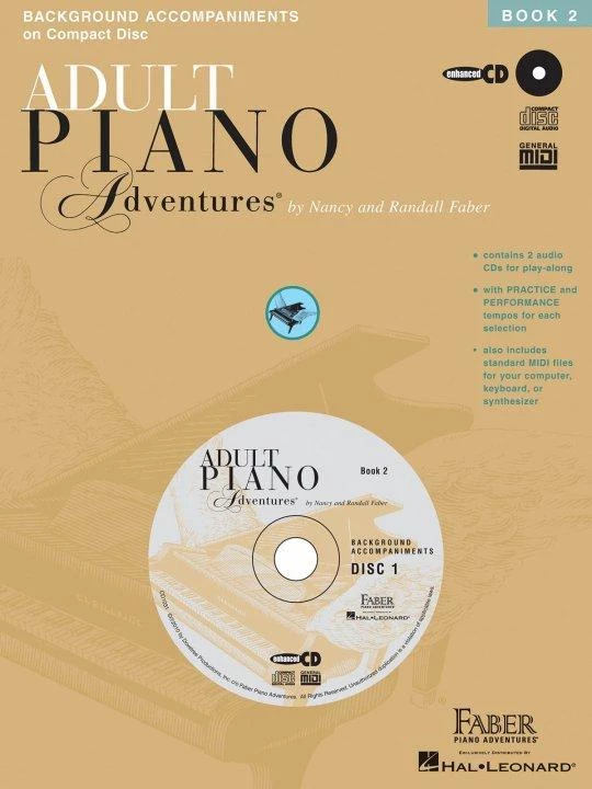 Hal Leonard Adult Piano Adventures All-in-One Lesson Book 2 (CDs Only) Piano Books 3 Hal Leonard Adult Piano Adventures All-in-One Lesson Book 2 (CDs Only) Piano Books