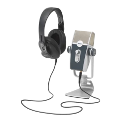 Microphones AKG Podcaster Essentials | Lyra USB Microphone & K371 Headphones