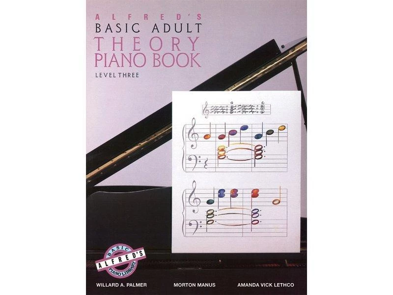 Alfred Publishing Alfred's Basic Adult Level 3 Theory Piano Book Piano Books 3 Alfred Publishing Alfred's Basic Adult Level 3 Theory Piano Book Piano Books