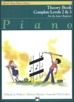 Alfred's Basic Course Levels 2 & 3 Theory Book