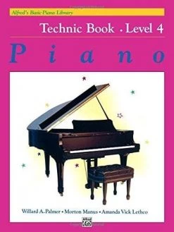 Alfred Publishing Piano Books Alfred's Basic Piano Course - Technique - Level 4