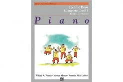 Piano Books Alfred's Basic Piano Library: Technic Book Complete 1 (1A/1B)