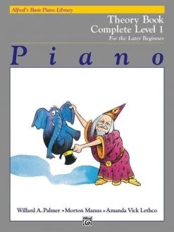 Alfred Publishing Alfred's Basic Piano Library: Theory Book Complete 1