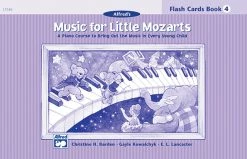 Charles Dumont Piano Books Alfred's Music For Little Mozarts - Flash Cards Level 4