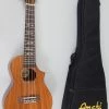 Amahi C-04 Exotic Wood Concert Ukulele Solid Koa Ukuleles