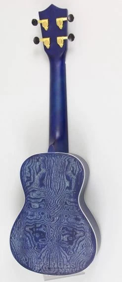 Amahi C-23 Concert Ukulele | Quilted Ash Blue