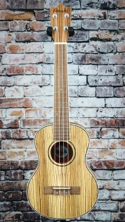 Amahi Classic Zebrawood Tenor Ukulele | UK330T Ukuleles