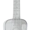 Amahi Crystal Clear Plastic Ukulele, Soprano Ukuleles 1 Amahi Crystal Clear Plastic Ukulele, Soprano Ukuleles