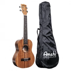 Amati's AMAHI UK120CW CONCERT MAHOGANY UKULELE W/ VINYL BAG Ukuleles