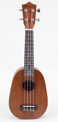 Amahi UK240S Select Mahogany Series Soprano Ukulele | Pineapple Shape Ukuleles
