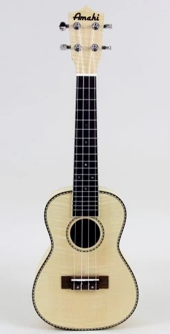 Ukuleles Amahi UK550C Classic Flamed Maple Concert Ukulele