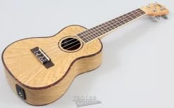 Ukuleles Amahi UK880 Classic Quilted Ash Concert Ukulele
