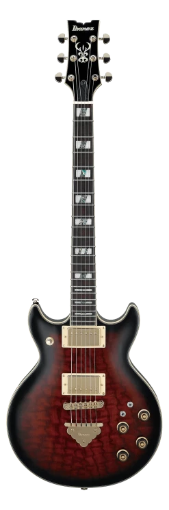Ibanez AR325QA Electric Guitar | Dark Brown Sunburst