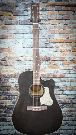 Art & Lutherie Americana CW Acoustic Guitar | Faded Black W/Bag