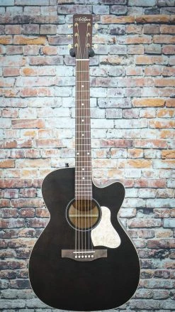 Art & Lutherie Legacy CW Faded Black Acoustic-Electric Guitar