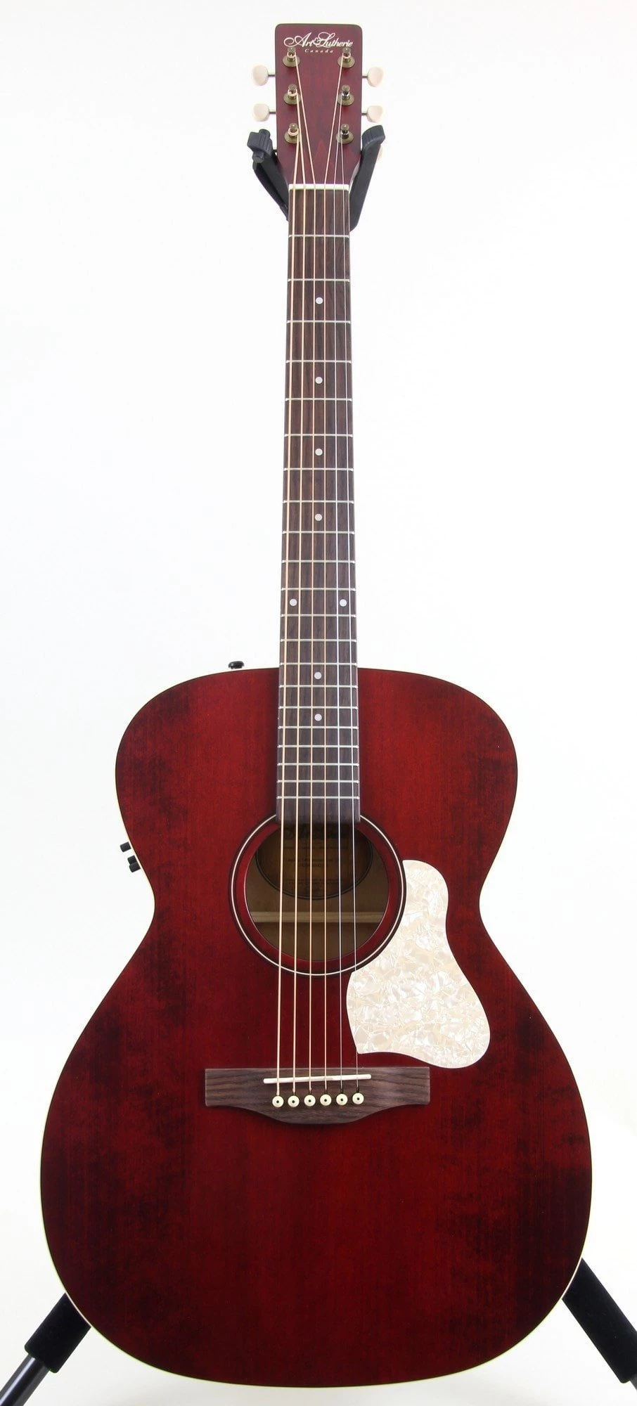 Art & Lutherie Legacy Tennessee Red Acoustic-Electric Guitar 4 Art & Lutherie Legacy Tennessee Red Acoustic-Electric Guitar