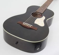 Art & Lutherie Roadhouse Parlor Acoustic Guitar | Faded Black W/ Bag