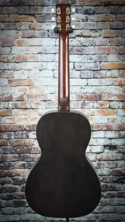 Art & Lutherie Roadhouse Parlor Acoustic Guitar | Faded Black W/ Bag