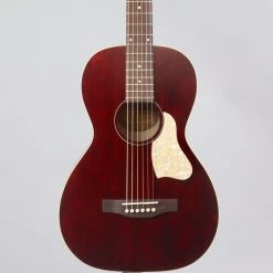 Art & Lutherie Roadhouse Parlor Acoustic Guitar | Tennesse Red W/ Bag