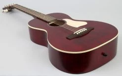 Art & Lutherie Roadhouse Parlor Acoustic Guitar | Tennesse Red W/ Bag