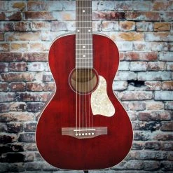 Art & Lutherie Roadhouse Parlor Acoustic Guitar | Tennesse Red W/ Bag