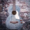 Godin Art & Lutherie Roadhouse Q-Discrete Parlor Guitar | Denim Blue W/ Bag