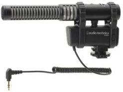 Audio Technica Audio-Technica AT8024 Mono/Stereo Camera Mount Microphone Microphones