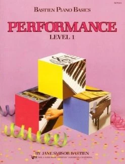 Kjos Bastien Piano Basics - Performance - Level 1 Piano Books