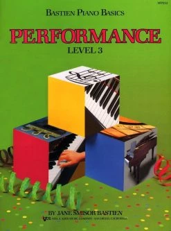 Kjos Bastien Piano Basics - Performance - Level 3
