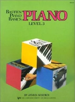 Kjos Bastien Piano Basics - Piano - 3 Piano Books