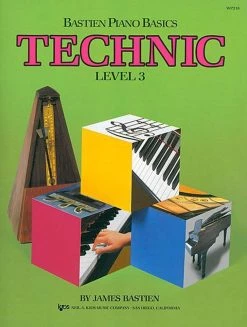 Kjos Piano Books Bastien Piano Basics - Technique - Level 3