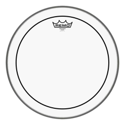Remo Batter, Pinstripe, Clear, 12" Diameter Drumheads