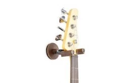 Levys Guitar Accessories Black Forged Guitar Hanger W/ Brown Leather