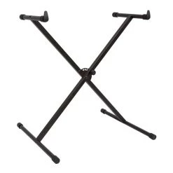 Keyboard Accessories Yamaha PKBS1 Black Metal X-Style Collapsible Keyboard Stand