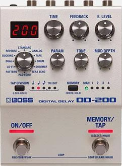 Boss DD-200 Digital Delay Pedal Effects