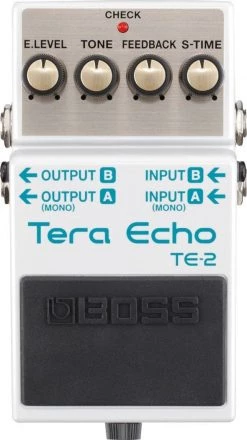 Boss TE-2 Tera Echo Delay/Reverb Pedal Effects