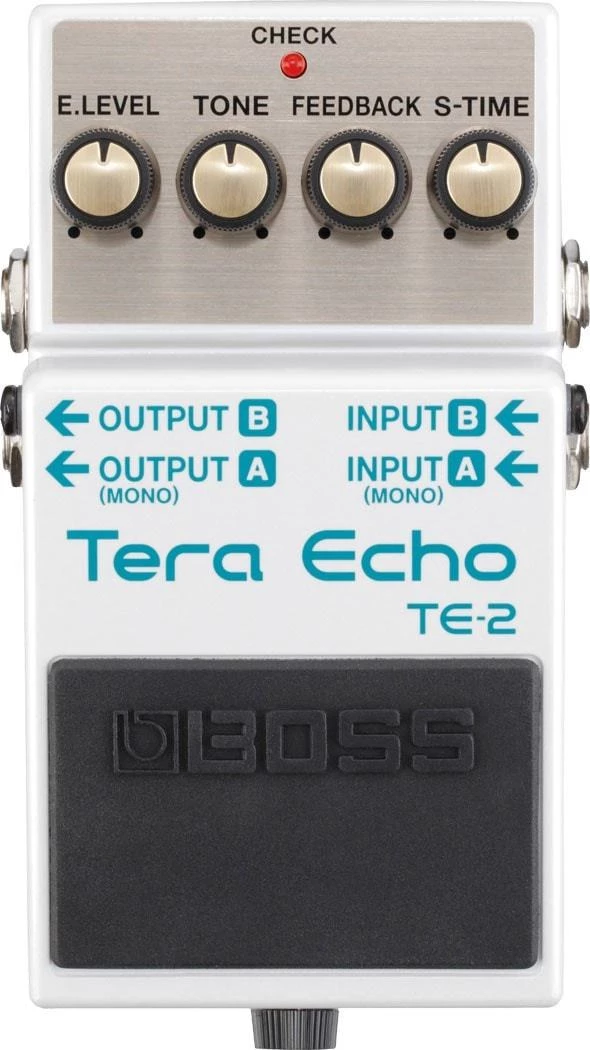Boss TE-2 Tera Echo Delay/Reverb Pedal Effects 3 Boss TE-2 Tera Echo Delay/Reverb Pedal Effects