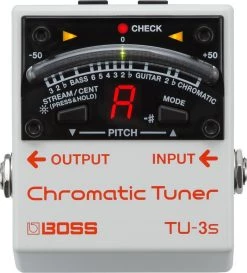 Roland Boss TU-3S Chromatic Stompbox Tuner 7 Roland Boss TU-3S Chromatic Stompbox Tuner